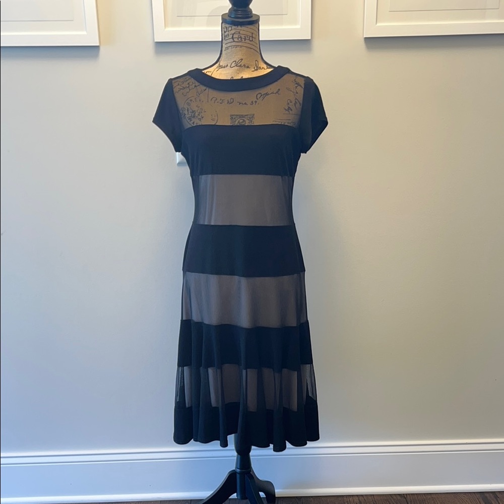 Little black dress with a twist